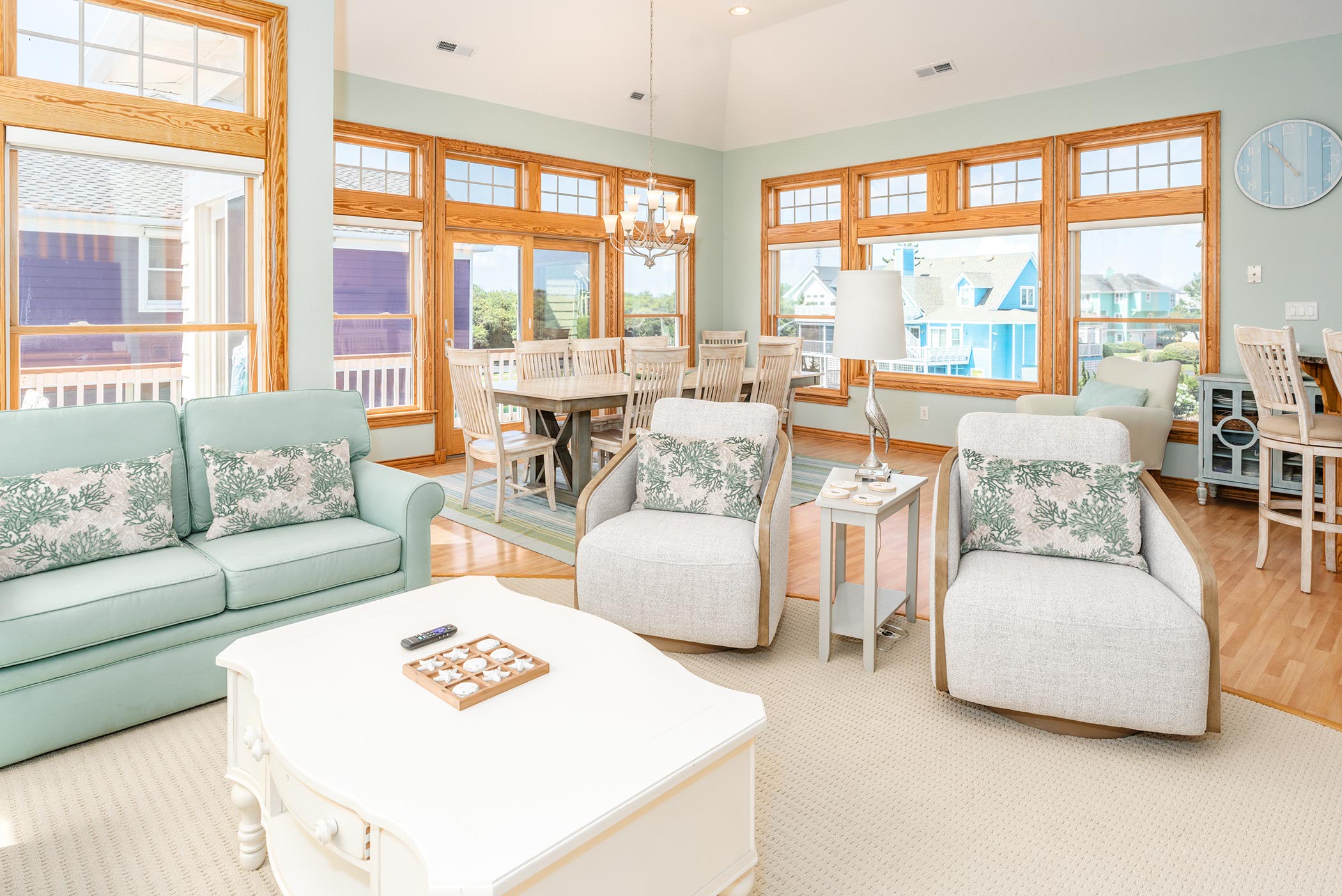 Living Room and Dining Room