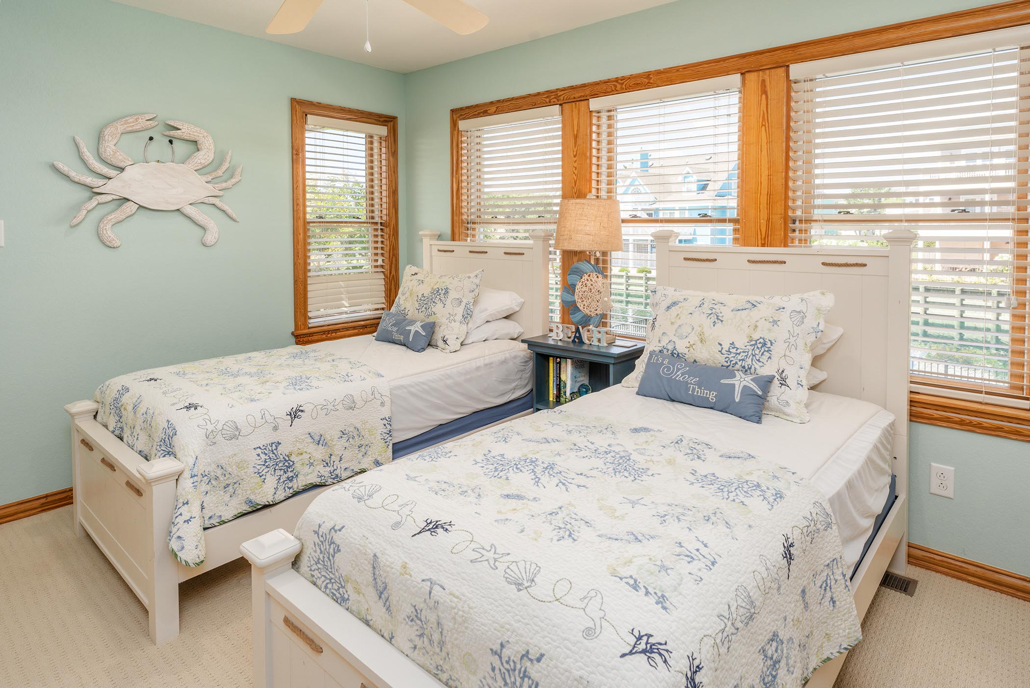 Mid Level Double Twin Bedroom